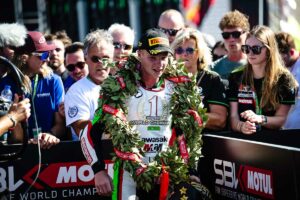 buis world championship Supersport 300 title twice