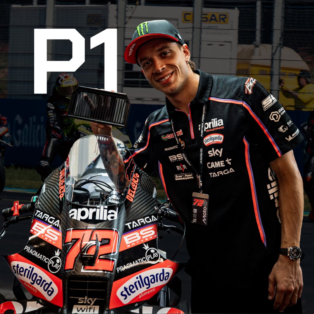 Marco Bezzecchi Aprilia Racing Sprint Filter 